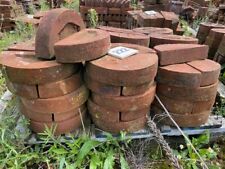 half round Coping British Suffolk RED BRICK new/old stock:81brick batch,20ft.run