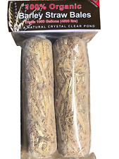 Barley Straw Bale 100% Organic With Lavender Twin Pack 4500 L 1000 Gal Pond Tap