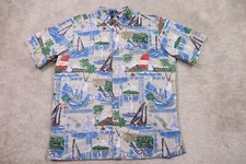 Reyn Spooner Shirt Mens 3XL Transpac Yacht Race Sailing Sail Boat Classic Fit