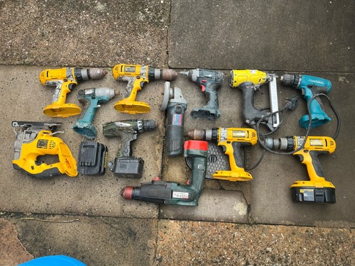 12x job lot power tools - lot, of