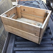 Ikea Knagglig Small Wooden storage Crate