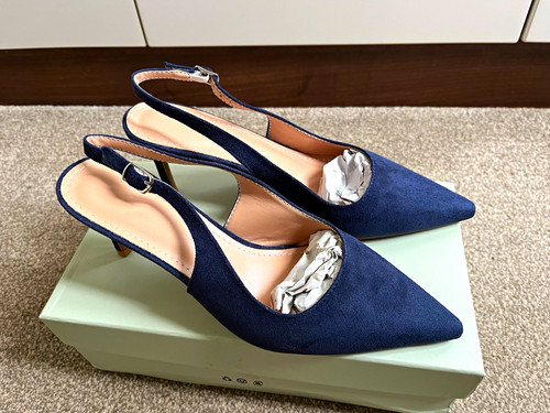 Debenhams women navy suede - women’s,