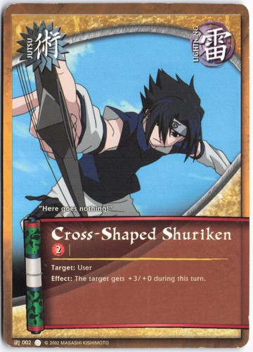 Naruto ccg cross shaped - naruto, cross-shaped