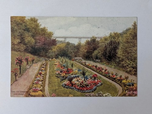 Vintage postcard italian - vintage, postcard,