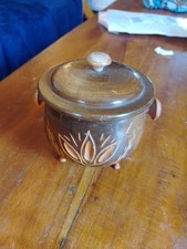 Wooden Cauldron,Trinket Box ,Box