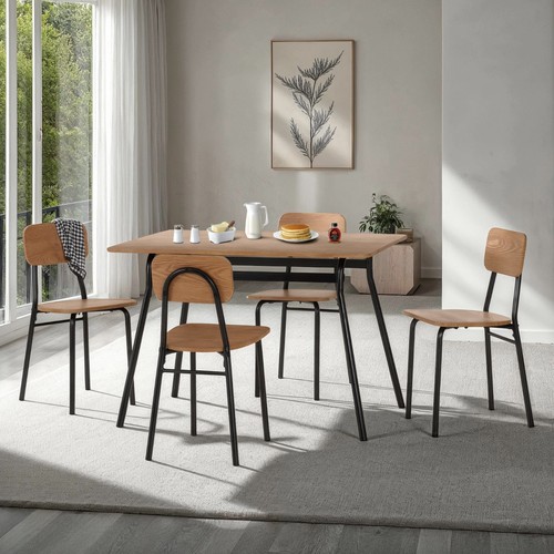 Warren dining table 4 chairs - table,
