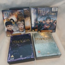 Merlin Series 1-4 DVD Boxsets BBC