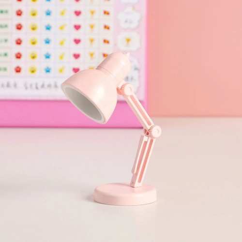 Mini led clip reading - on, desk