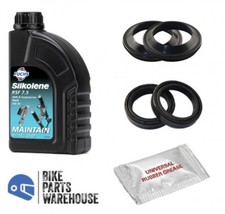 Yamaha XJ 600 S DIVERSION 92-97 Pair Fork Oil Seal Dust Seal Silkolene Oil Kit