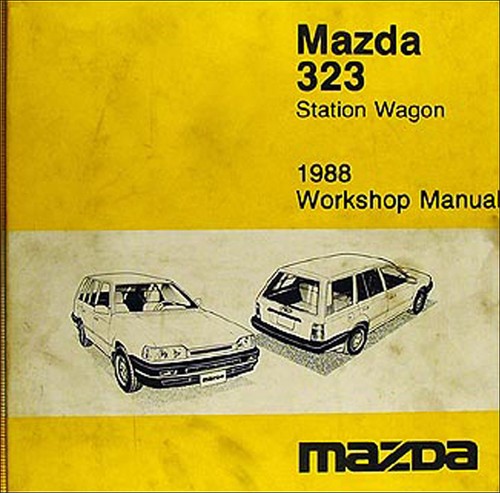 1988 mazda 323 station - mazda, wagon