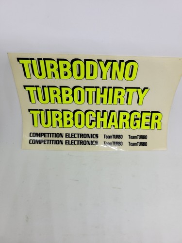 Competition electronics turbo - competition,