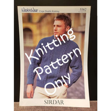 New Sirdar 5362 Wash N Wear