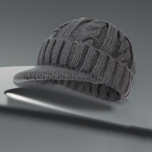 Twists knitted hat thermal - knitted,