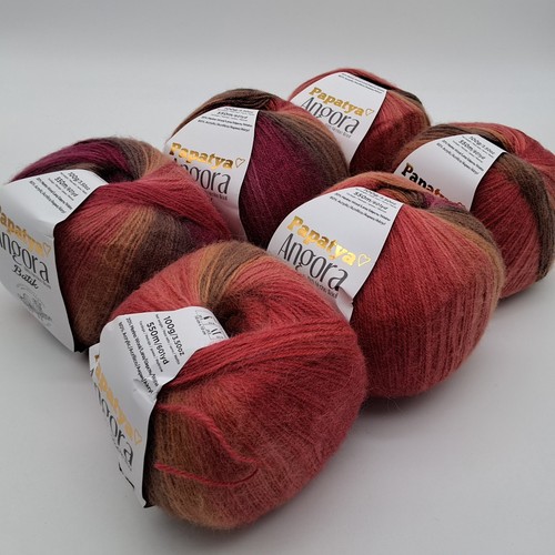 Papaya angora with merino - angora, wool