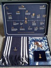 Tottenham Spurs One Hotspur 2016 - 2017 Scarf Badge Official Complete