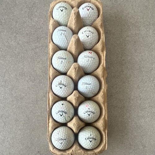 Mix used golf balls - golf,
