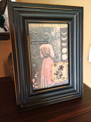Handmade mixed media art - mixed, magic