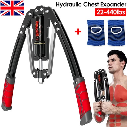 Hydraulic chest expander with - chest,