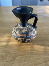 Greek Corinth Jug Vessel Museum Copy Of Classic Period 560bc, Hand made, No:80