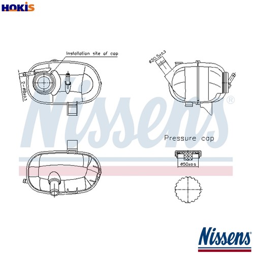 Expansion tank coolant 996339 - expansion,