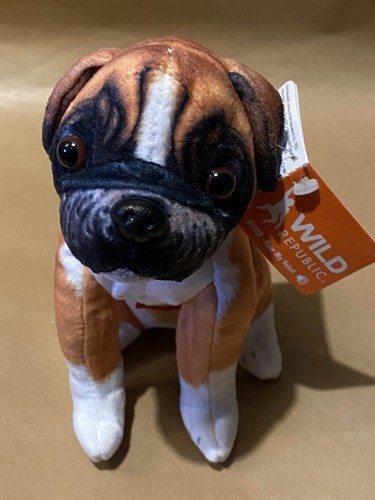 Boxer inch plush dog - 7,