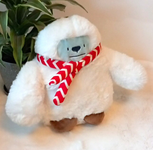 Tesco white plush - white,
