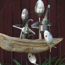 Fishing Man Spoon Fish