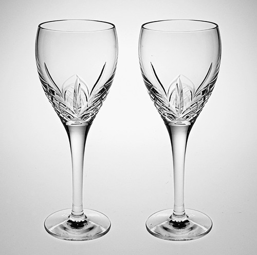 Pair edinburgh crystal 4 - crystal, 1/4"