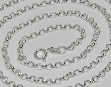 Sterling Silver Belcher Chain