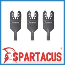 3 x Spartacus 10mm Bi Metal Multi Tool Multitool Plunge Cutting Metal Blades