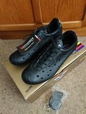 Vittoria Men's 1976 SPD 3 bolt cycling shoes 36 EU Tweed run Eroica Retro NEW
