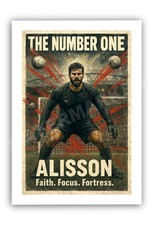 A4 Alisson Retro Art Print –