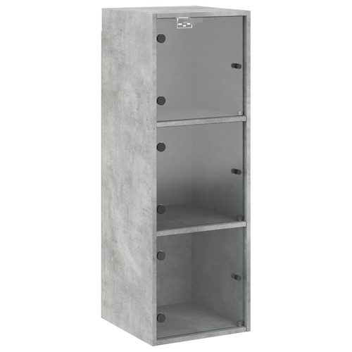 Wall cabinet with glass - wall,