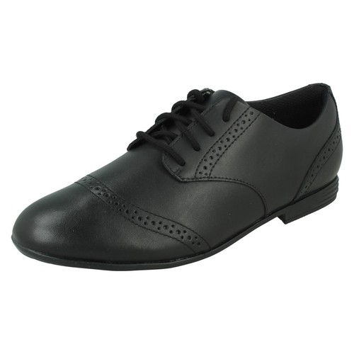 Girls clarks leather lace - girls,