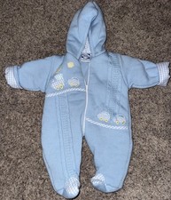 Vintage Carriage Boutiques By Friedknit Collection Baby Bunting Snow Suit 3 M
