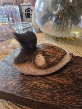 Vintage Handmade Pottery Duck