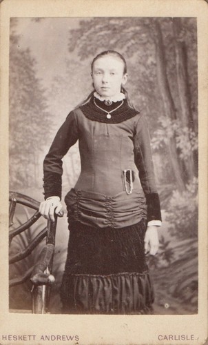 Carlisle cdv girl unusual - cdv,