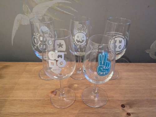 Imbc beer festival glasses - x,
