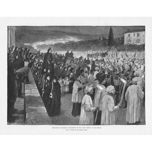 Florence procession the - procession,