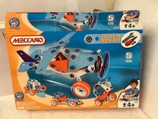 NEW Meccano Build And Play 6106  Makes 5 Models Ages 4+ sealed bags never opened