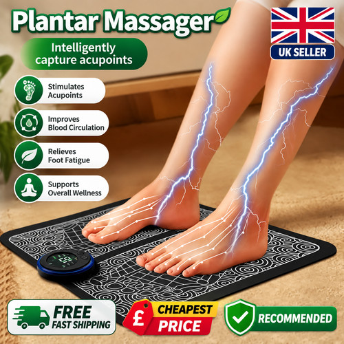 Ems foot massager mat electric - foot,