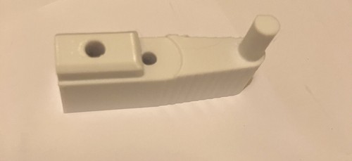 Custom shower hinge thicker - hinge, (thicker