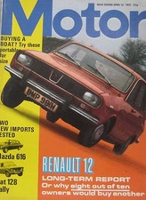 Motor magazine 15 April 1972 featuring Fiat 128 Rally road test, Mazda