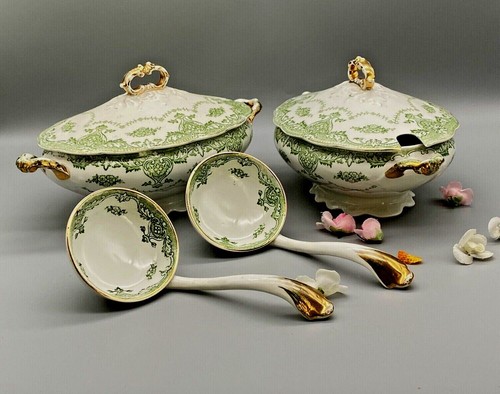 Antique grindley tureens - antique,