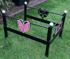 Be Spoke Grave Surround / Memorial Fence British Made (Made to order) Small Size