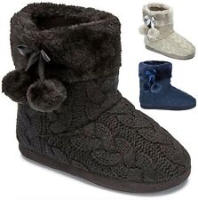 WOMENS POM POM LADIES KNITTED