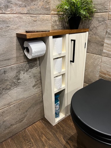 Rustic wood toilet roll - rustic,