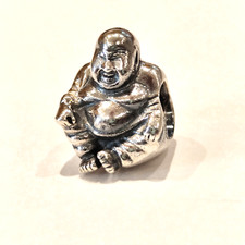 Pandora Smiling Buddha Bead 790478 Sterling Silver 925