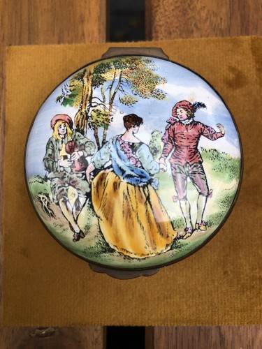 Crummles enamels trinket box - crummles,