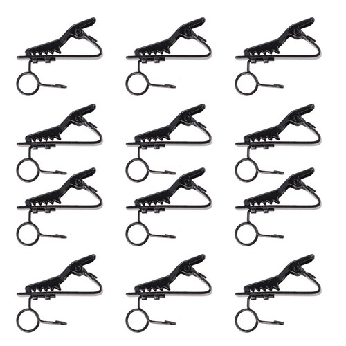 Metal lapel microphone clip - metal,